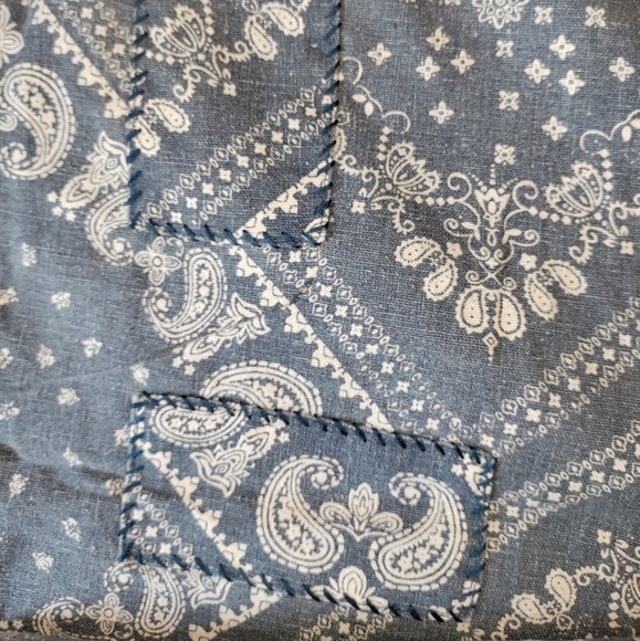 Cottagecore Traveler Pants - Sky Bandana - Picture 4 of 6